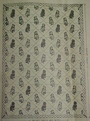 Vintage Mail Order Quilt Pattern ~ Grandmother's Fan | eBay